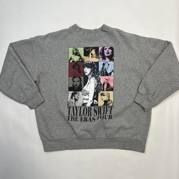 Taylor Swift Sweatshirt Womens Large The Eras Tour Concert Crewneck Pop Music - Picture 1 of 9